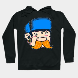 Funny mustache Hoodie